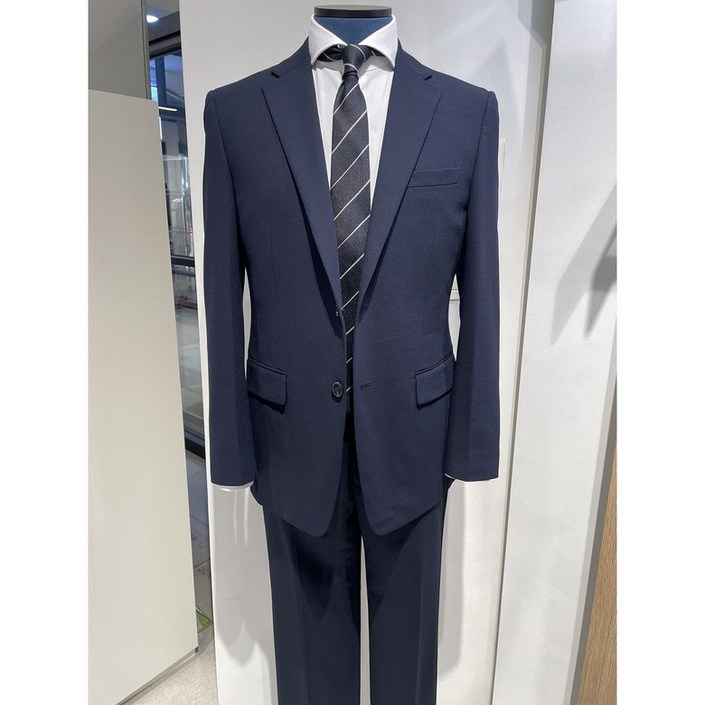 지이크 (센텀점 상품)지이크 24S/S 프리미엄 테일러드 네이비(사방스판) 정장(2025) 1423478