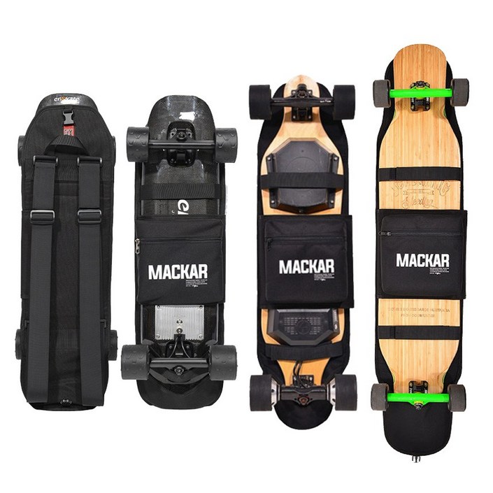 MACKER 스케이트보드 가방 백팩형 크루저보드 롱보드, M91938, 1개