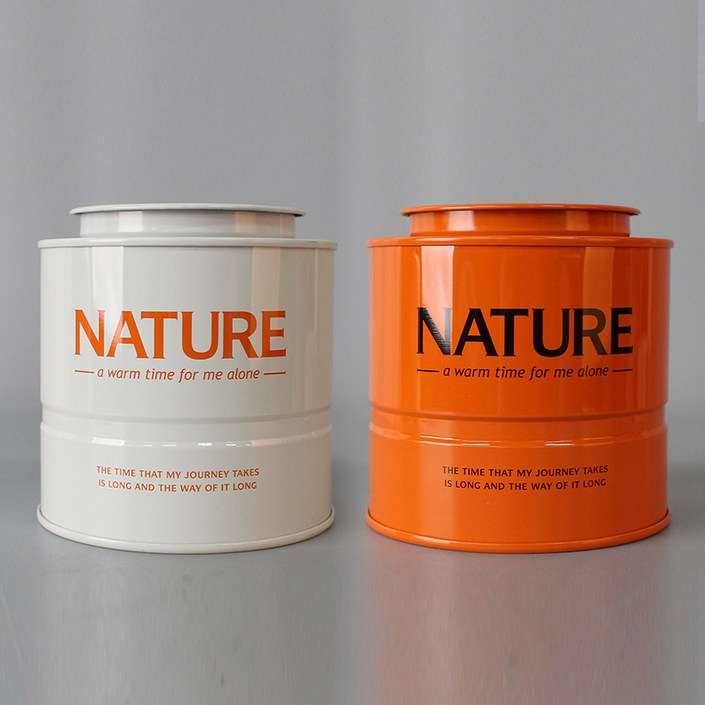 포포라운지 틴케이스 빈티지 소품 보관함 원형 선물상자