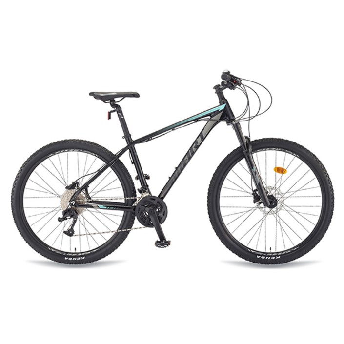 스마트자전거 테트라 5XX MTB 2024년 69.9cm27.5인치 30단 유압식디스크브레이크 입문용 미조립, 1개, 180cm, L사이즈 블랙