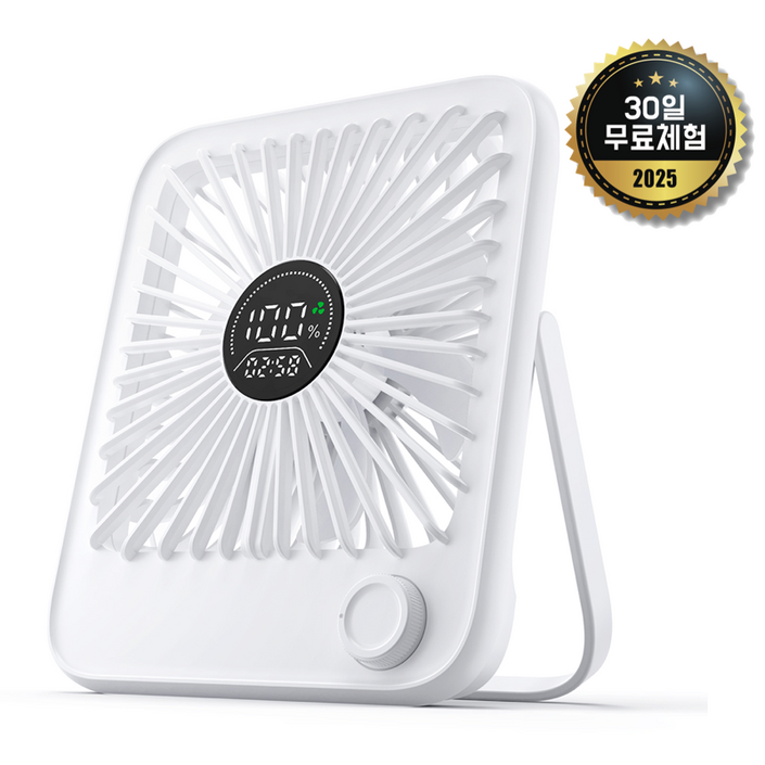 Amlition BLDC 무소음 무선 접이식 휴대용 미니 탁상용 선풍기 DH03