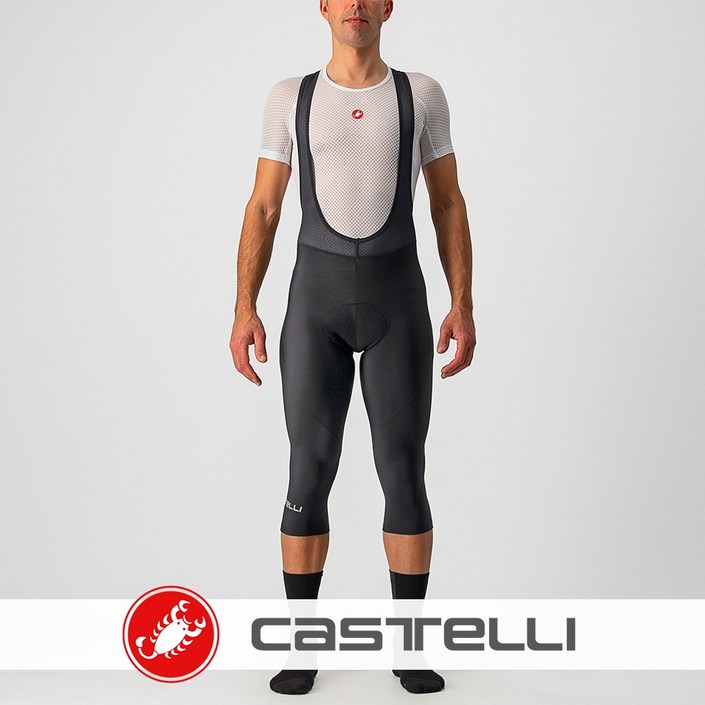 카스텔리 엔트라타 써멀 빕니커  봄 가을용 7부 융바지