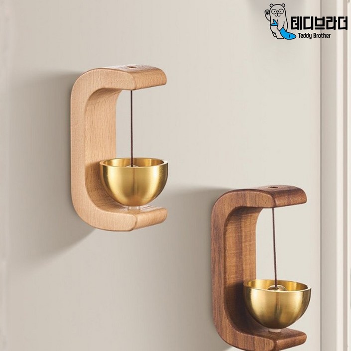 도어벨 우드 현관문종 미니 소코뚜레 풍경종 출입문 11