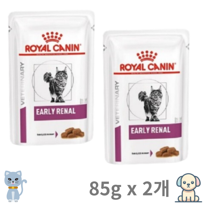 로얄캐닌 얼리 레날 파우치 고양이 기능성사료