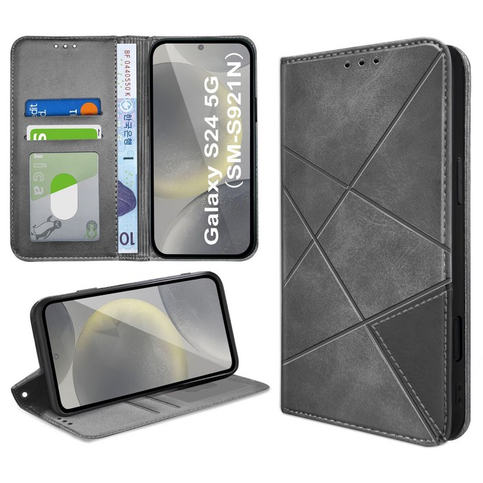 아칸크 삼성 갤럭시 S24SMS921N 다이어리 지갑 휴대폰 케이스