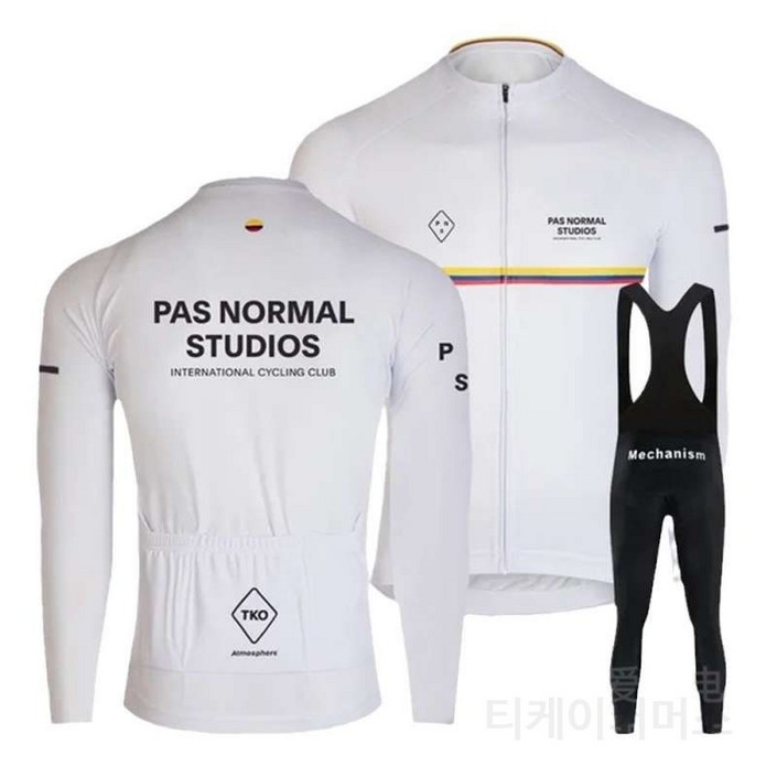 파스노말스튜디오 져지 자전거 자켓 세트 상의 바람막이 라이딩 싸이클복 긴팔