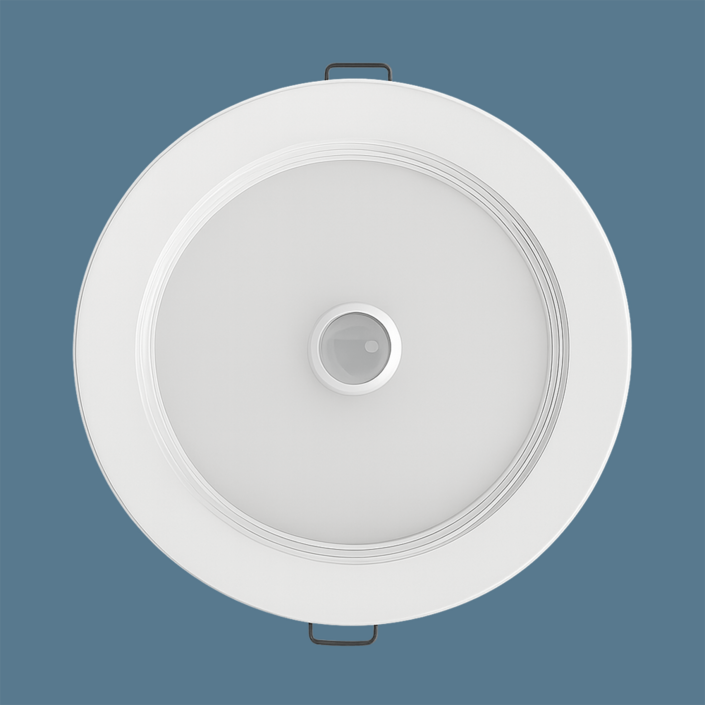 루미안 KS 국산 LED 다운라이트 센서등 타공 6인치15Cm 15W 현관등 복도등, 200개, 주백색아이보리색 4000k