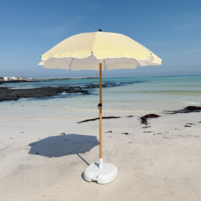 감성 스트라이프 파라솔 바다 해변 계곡 캠핑 그늘막