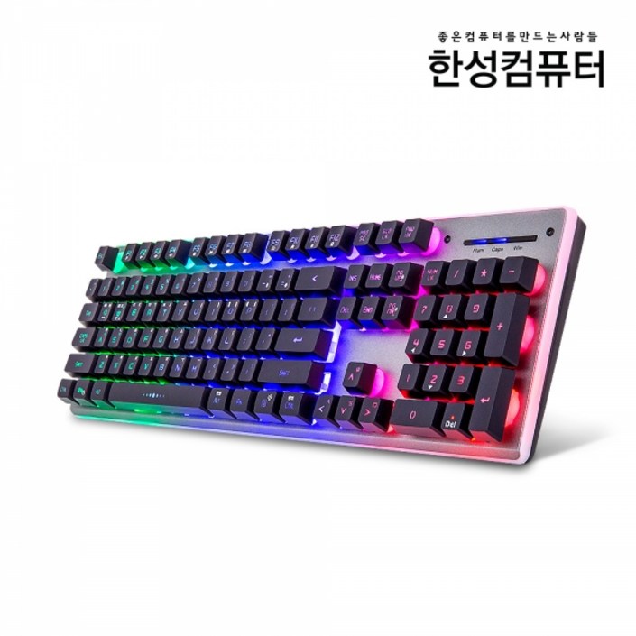 한성컴퓨터 멤브레인 게이밍 유선 일반형 키보드
