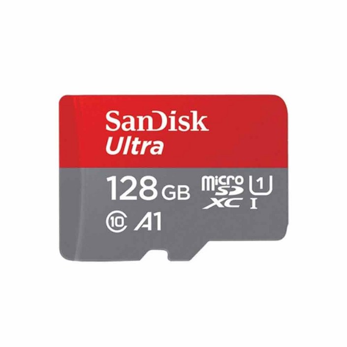 샌디스크 MICRO SD 카드 울트라 128GB A1 QUAB 핸드폰 스마트폰 블랙박스 메모리카드, 128GB 20230921