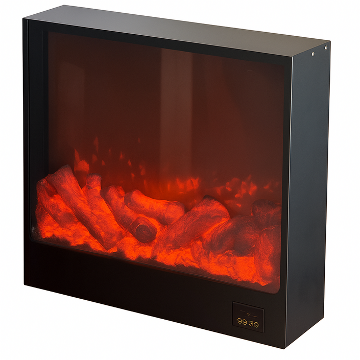 온담결 전기 벽난로 실내 LED 불멍 온풍기 히터 콘솔 세트 장식장 거실 침실, 온담결B형