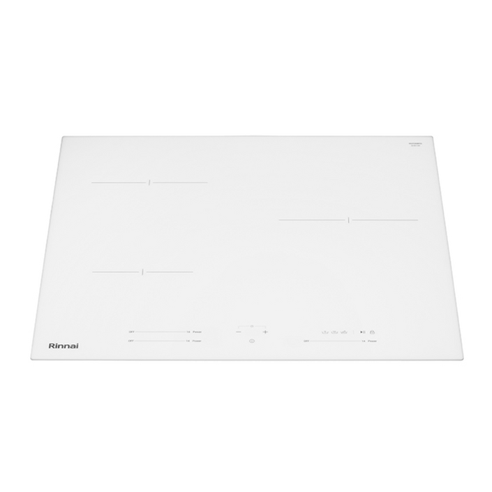 린나이 인덕션 3구 화이트 유로케라 560×480타공, 빌트인, RIHST620MW