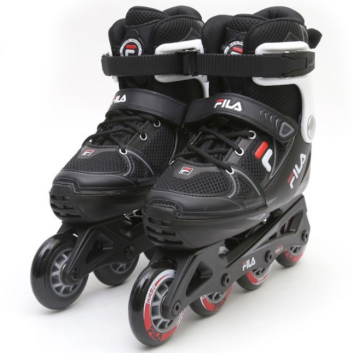 FILA 인라인스케이트 X ONE 보라매 어린이 주니어 1mm단위사이즈조절