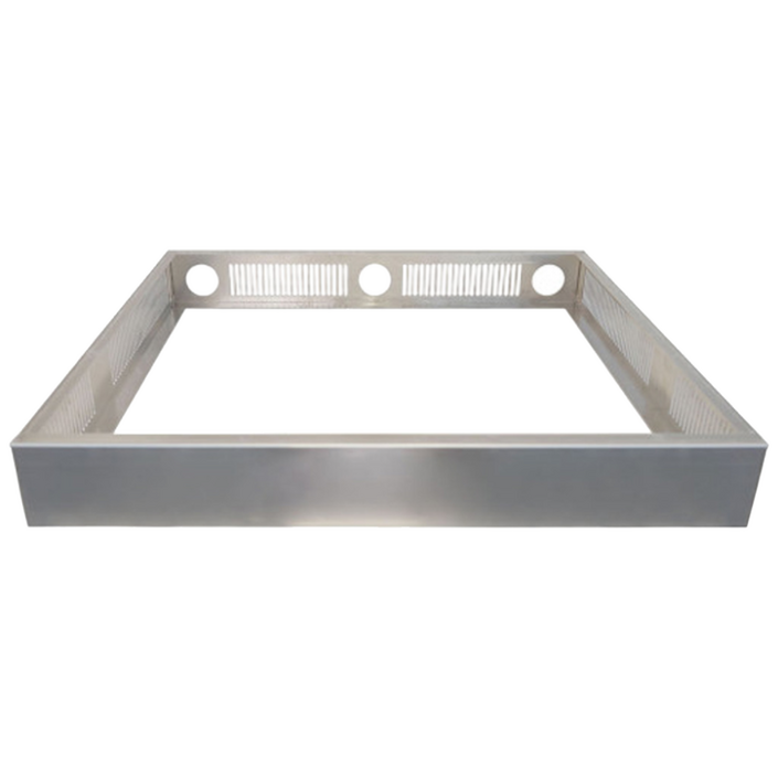 3구 하이라이트 전기레인지 전용스탠드 프리스탠딩 케이스 6cm 8cm 15cm 모든제품호환가능 560x480,490 판넬 실버 스텐, 프리스탠딩, 8cm