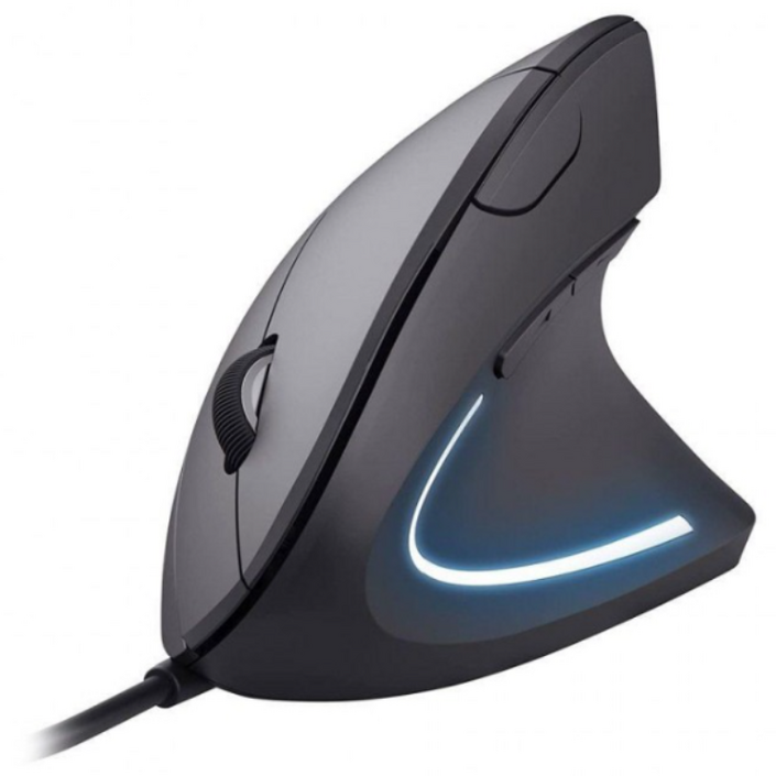 장시간 사용에도 편안한 손목!유선 버티컬마우스 인체공학 수직 마우스