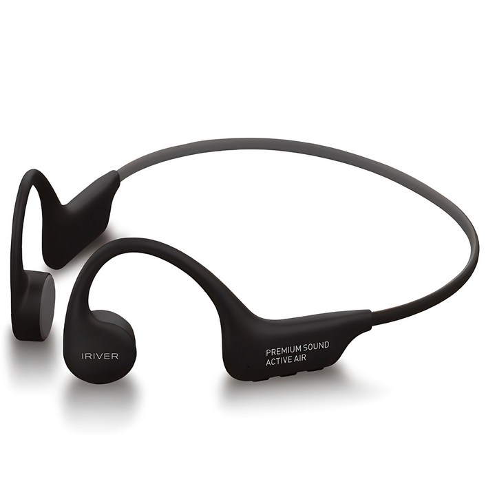 아이리버 골전도 블루투스 이어폰, IBCAIR9, 블랙