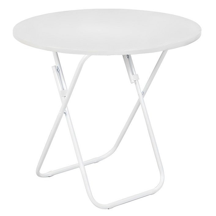 마켓플랜 접이식 심플 라운드 테이블 특대형