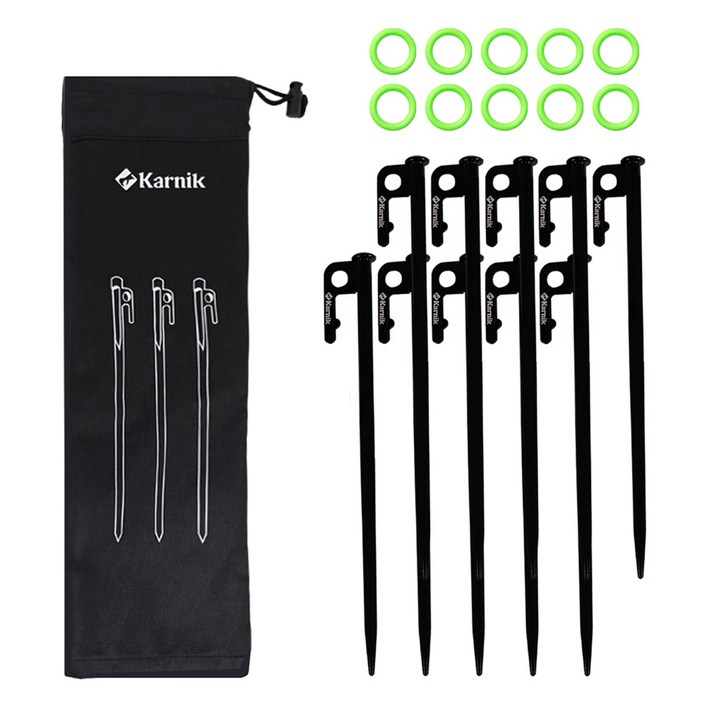 카르닉 프리미엄 고강도 단조팩 10p + 팩 파우치 세트