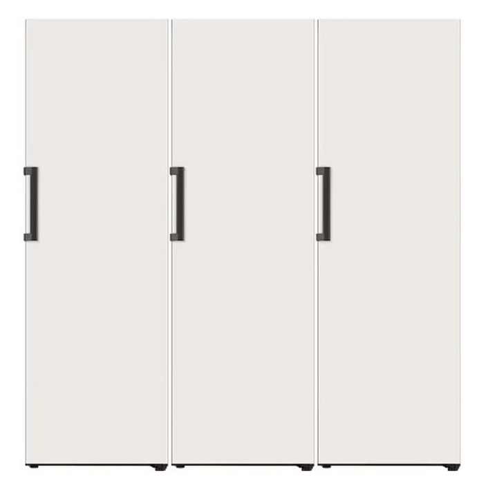 10 환급가전 색상선택형 LG전자 오브제 321L 좌열림 컨버터블 세트 메탈 냉장고  냉동  김치냉장고 XYZ323MEF 방문설치