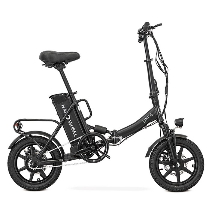 나노휠 라인S 면허 필요없는 접이식 전기자전거 36V 10Ah