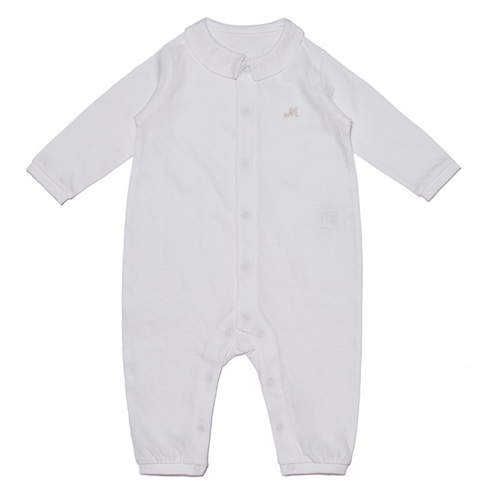 밍크뮤 유아용 카라 면 우주복