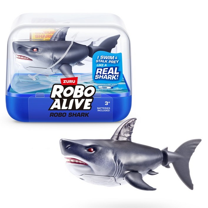 로보얼라이브 로보샤크 움직이는 상어 장난감