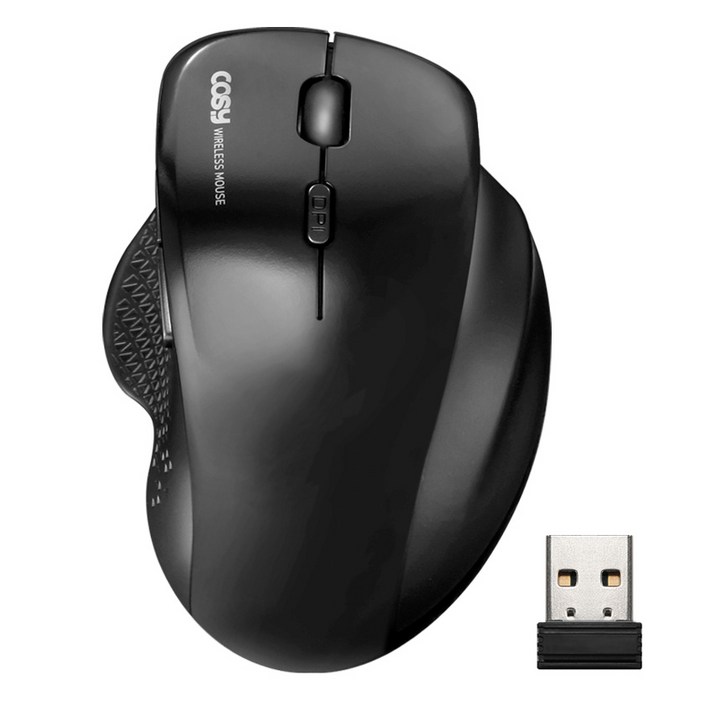코시 세미 버티컬 무선 마우스 M3469WL, M3469WL, 블랙 코시 세미 버티컬 무선 마우스 M3469WL, M3469WL, 블랙