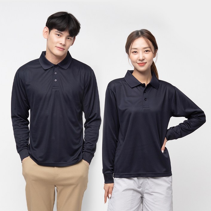 캐럿 남녀공용 기능성 퀵드라이 쿨링 카라 긴팔 티셔츠 캐럿 남녀공용 기능성 퀵드라이 쿨링 카라 긴팔 티셔츠