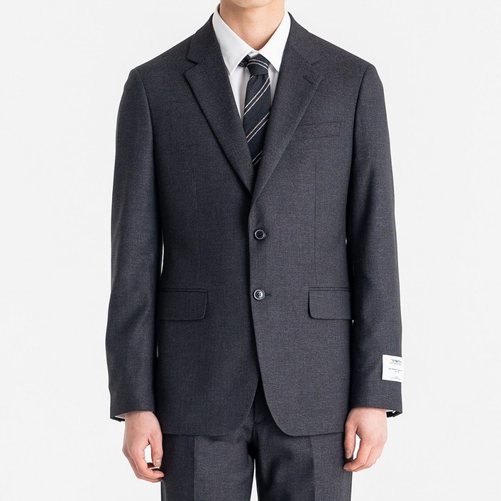 킨록 남성용 TWILL 슬림 정장 상하의 세트
