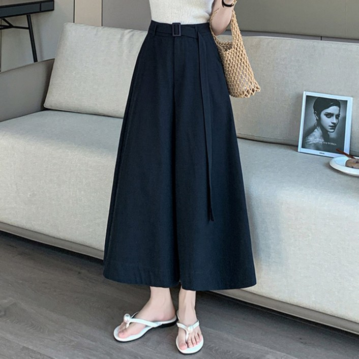 루나걸 여성용 마렌 와이드 큐롯 팬츠 L25FP080726