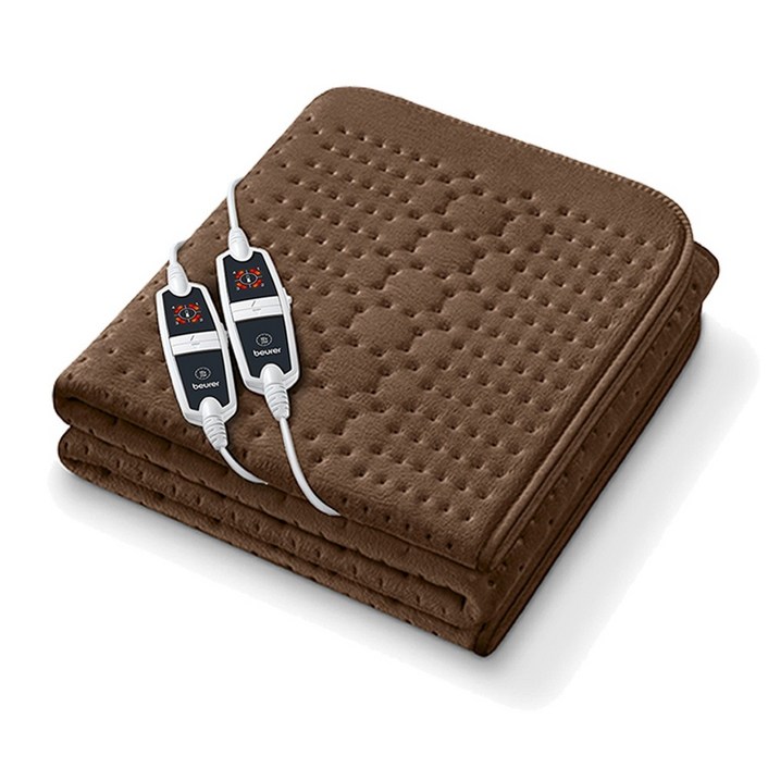 보이로 전기요 전자파없는 전기매트 온열매트 1인용 2인용, 18. UB99 브라운 4단 2인용