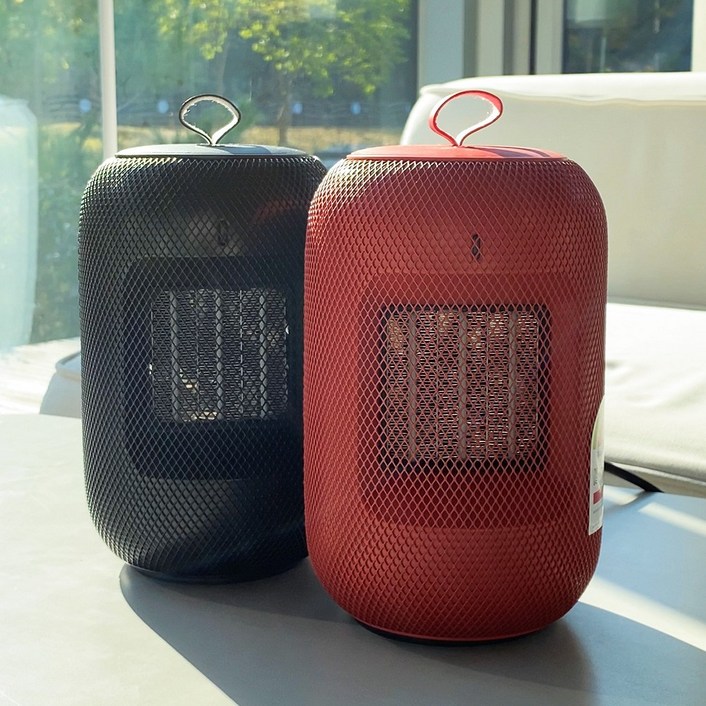 KOKIRI 순식간에 따뜻해지는 세라믹히터 사무용캠핑용 포터블 온풍기색상택일담요증정