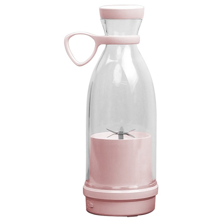 헤이즈 충전식 소형 믹서기 쉐이커, HEMON(핑크)