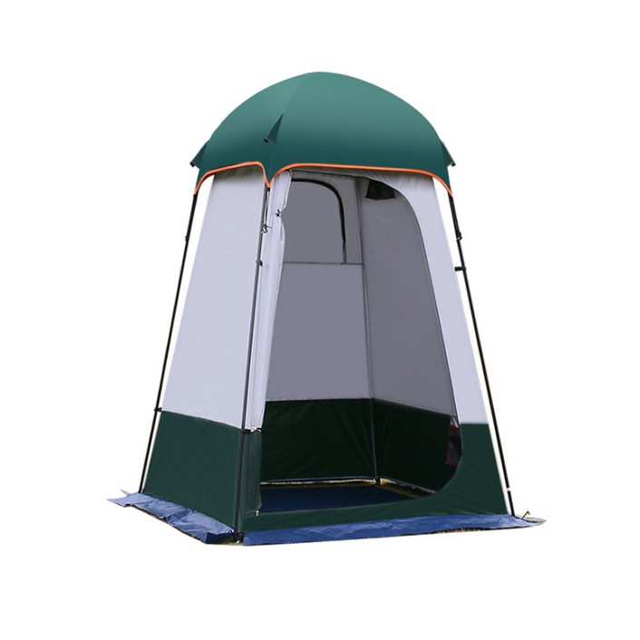 캠핑 샤워텐트 샤워부스 이동식 간이탈의실 화장실, 그린
