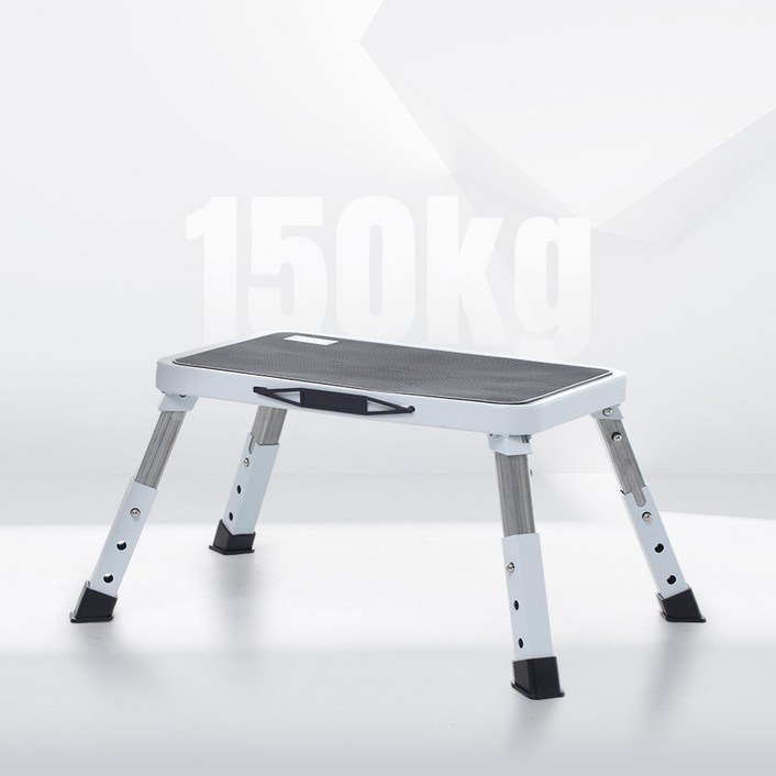 남다르 접이식 스툴 간이 의자 체어 휴대용 캠핑용 가정용 발판 계단