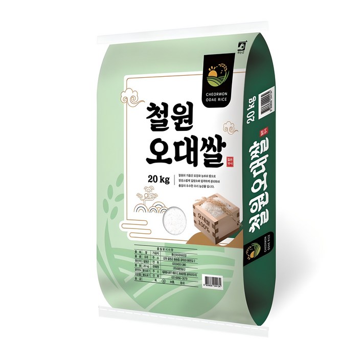 대한농산 2024년산 햅쌀 철원오대쌀 상등급