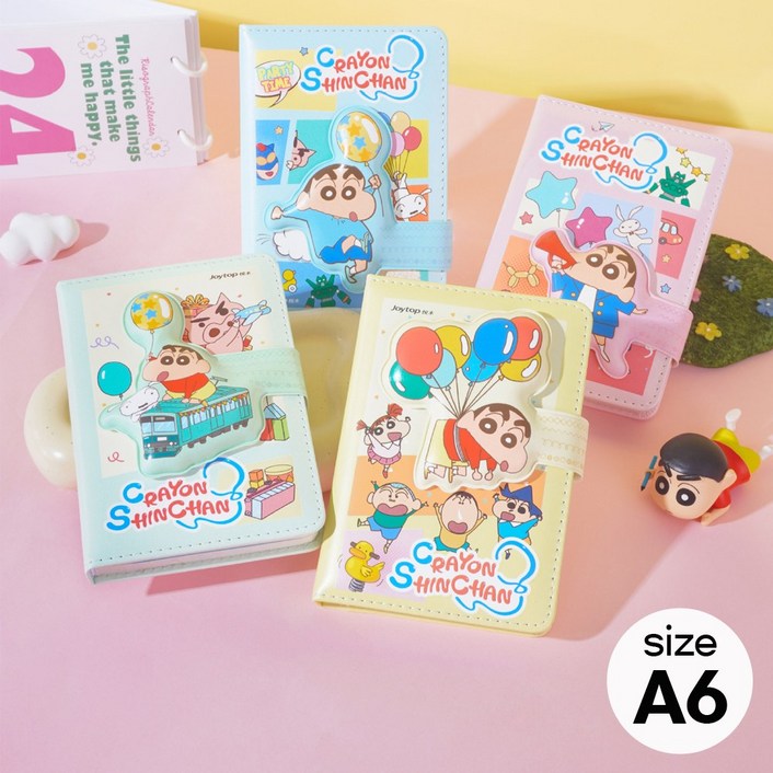 짱구는 못말려 A6 다이어리 자석버클 플래너