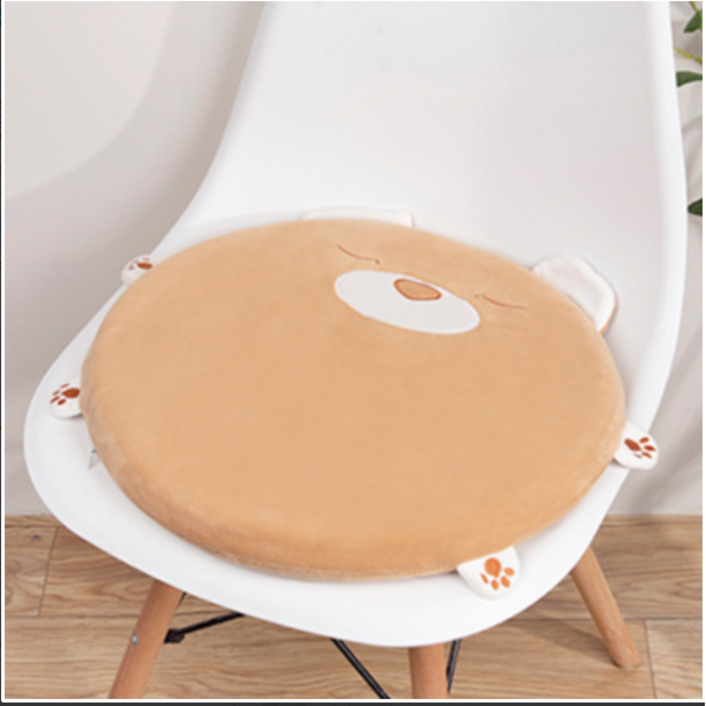 구스터프 캐릭터 원형 방석