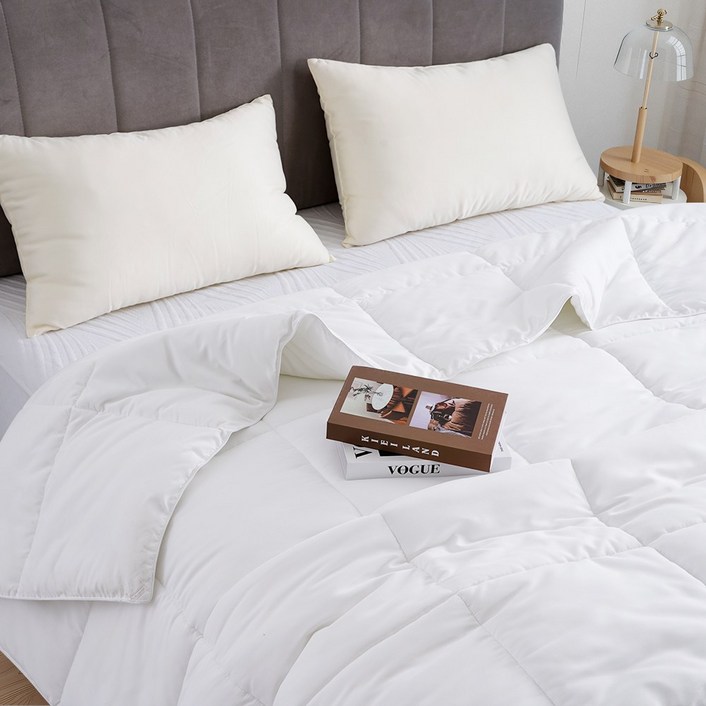 잠자리 사계절 먼지없는 항균 워싱 차렵이불