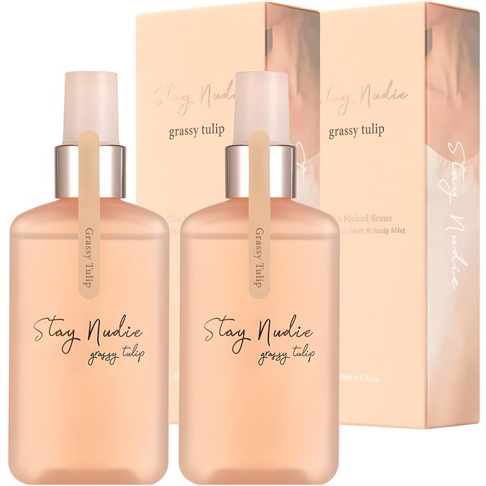바디홀릭 스테이누디 헤어 앤 바디미스트 그래시 튤립향