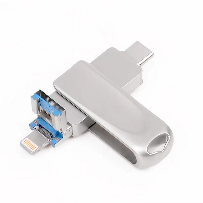 4 IN 1 대용량 OTG 아이폰 USB USB3.0 외장 메모리