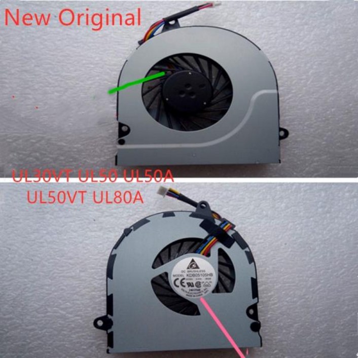 호환용 노트북 CPU 냉각 팬, UL30VT UL50 팬 DC5V 0.4A
