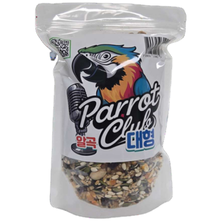 앵파크 앵친소 알곡 대형 800g 새모이 아마존 뉴기니아 회색앵무 마카우