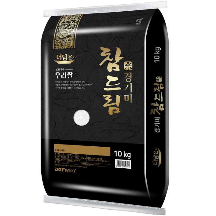 더담은 경기미 참드림 쌀 특등급, 10kg, 1개 더담은 경기미 참드림 쌀 특등급, 10kg, 1개