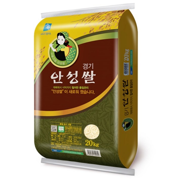 안성마춤 농협 경기 안성쌀, 20kg, 1개 - 쇼핑앤샵