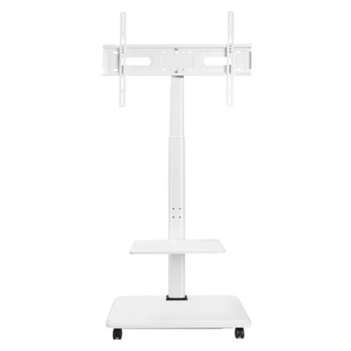 와룡물산 삼성 LG 호환 32~75인치 이동식 TV스탠드 화이트, 화이트, 1개