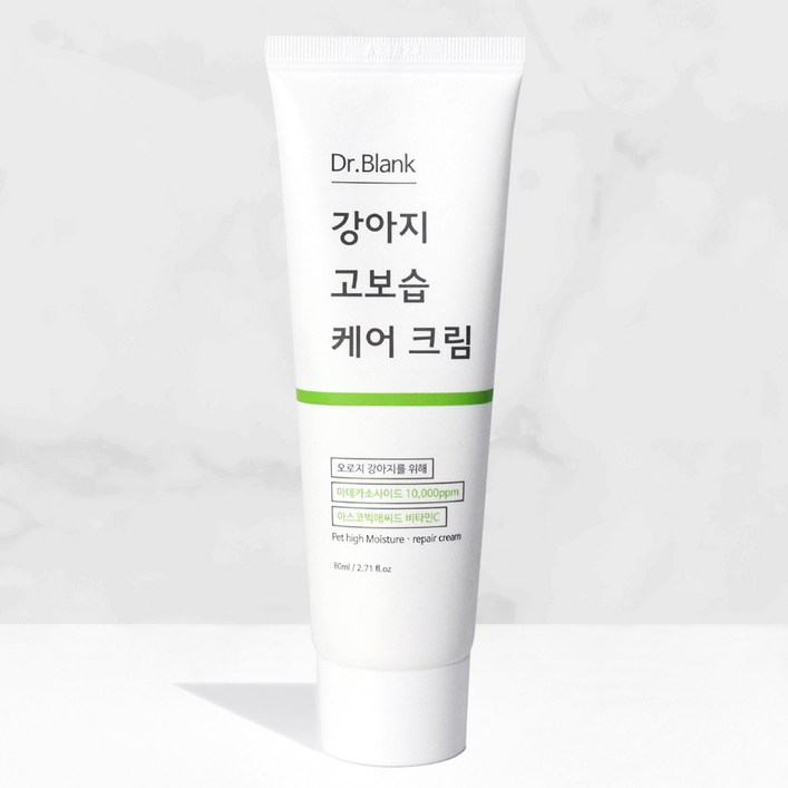 닥터블랭크 강아지 고보습 케어 크림 연고, 80ml, 1개