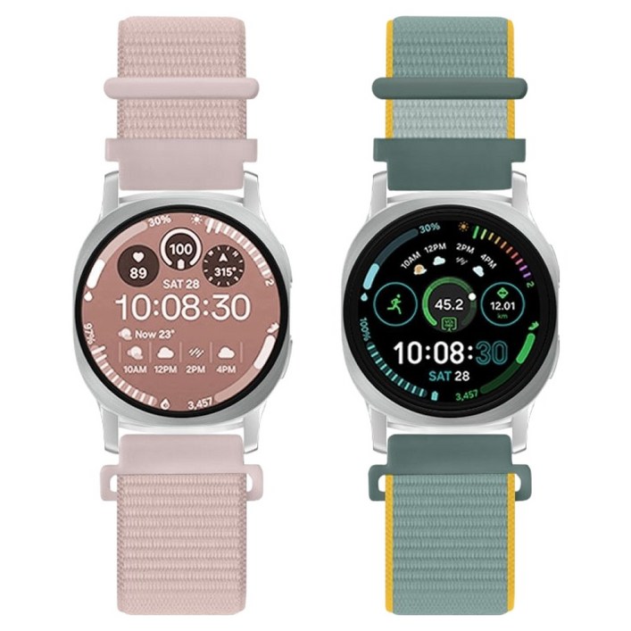 리아몬트 갤럭시워치 나일론 스포츠루프 밴드 스트랩 2종