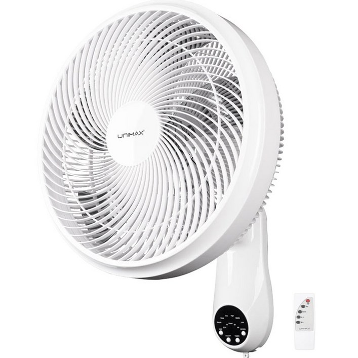 유니맥스 써큘레이터망 벽걸이 선풍기 리모컨 UMF-R5414WCR, UMF-R5414WCR