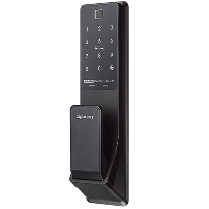 직방 보안강화 지문 푸시풀 디지털 도어락 SHP-DP940, SHP-DP940, 고객직접설치